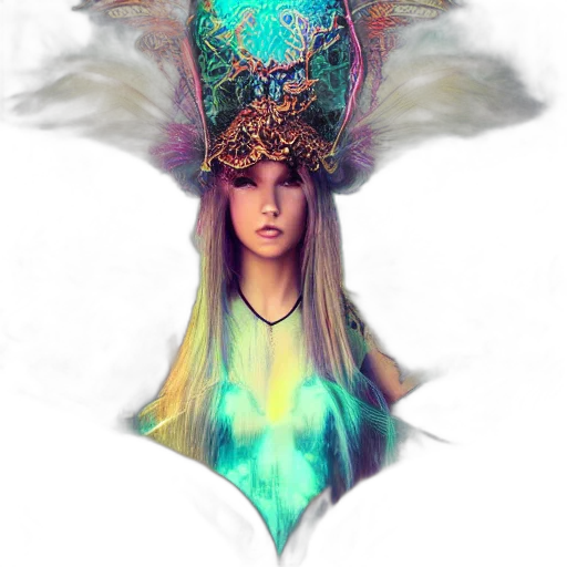 crown, hat, mask, face transparent PNG cut-out