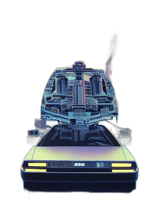 robot, car, weapon, concept art transparent PNG cut-out