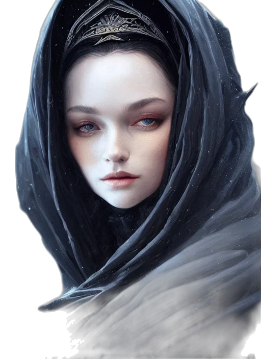 face, mask, crown, creature transparent PNG cut-out
