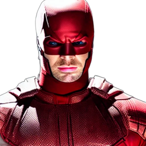 comic book art, chris, evans, daredevil transparent PNG cut-out