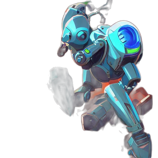robot, staff, weapon, concept art transparent PNG cut-out