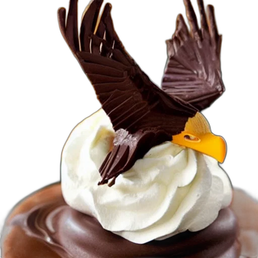food, crown, hat, photorealistic transparent PNG cut-out
