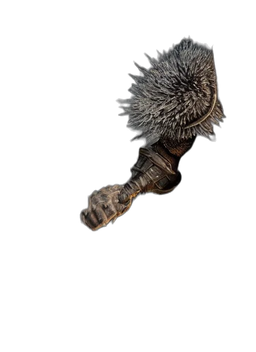 hair, staff, weapon, animal transparent PNG cut-out