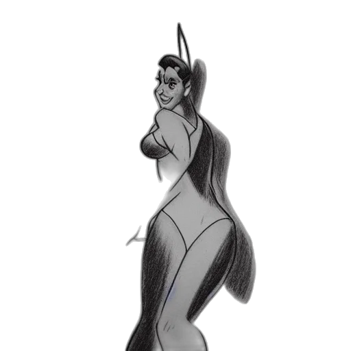 dress, staff, creature, robot transparent PNG cut-out