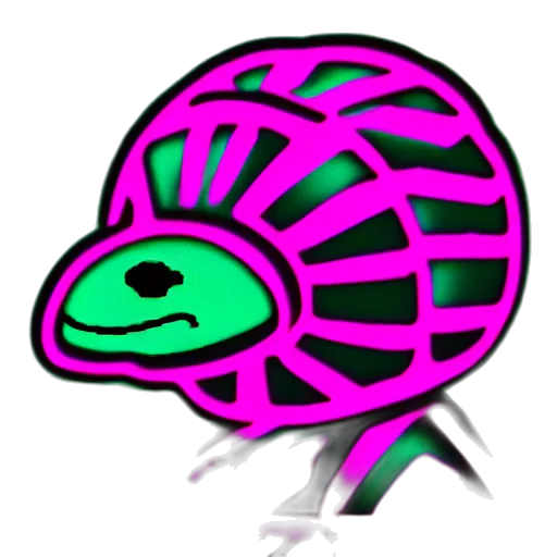 creature, animal, mask, hat, vaporwave, pixel art, 3d render, concept art transparent PNG cut-out