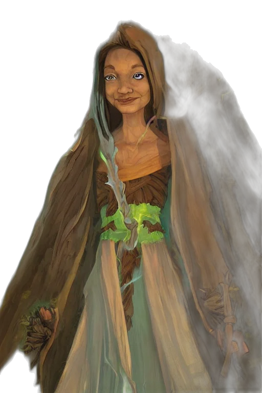 dress, staff, fantasy art, concept art transparent PNG cut-out