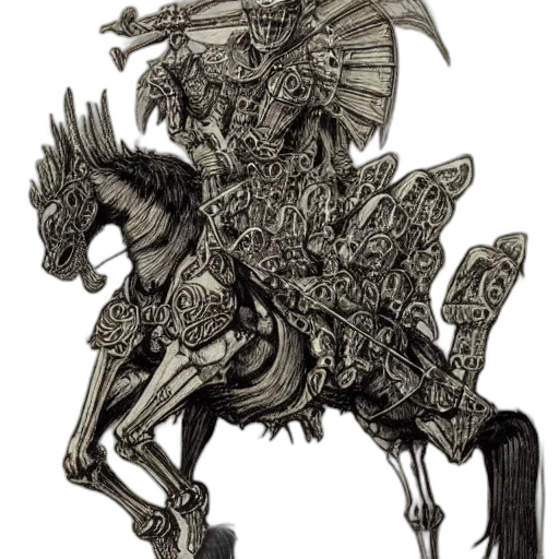 dragon, sword, robot, animal, fantasy art, concept art, comic book art, photorealistic transparent PNG cut-out