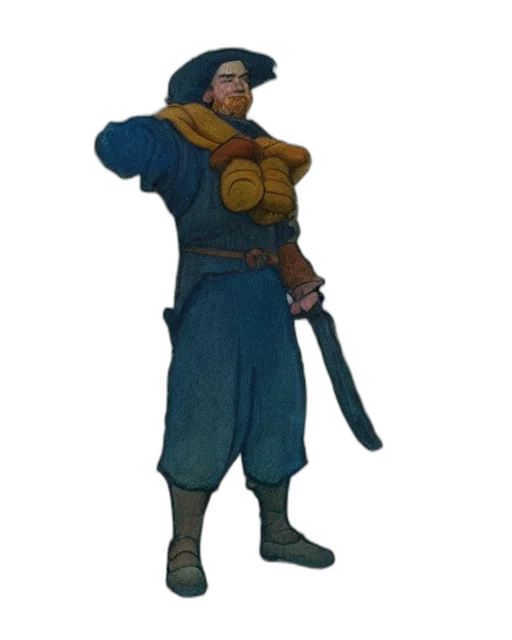 staff, sword, weapon, jacket transparent PNG cut-out