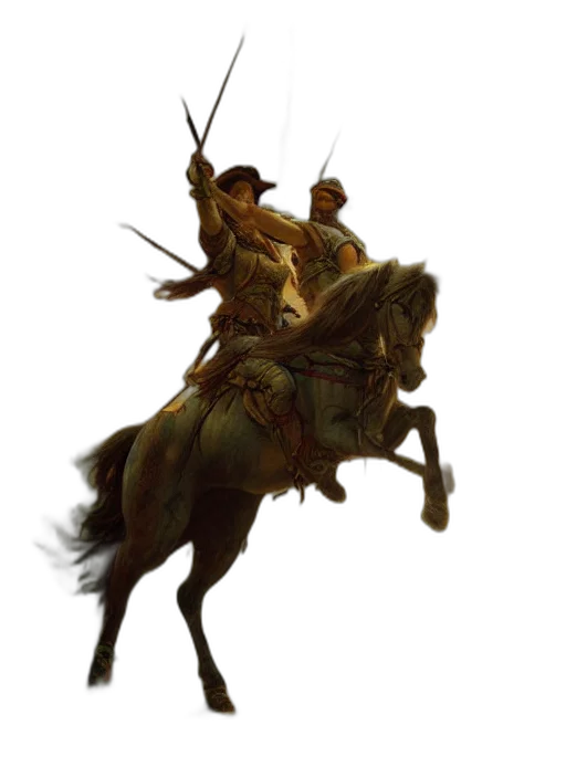 staff, weapon, sword, hat, concept art, fantasy art, photorealistic, 3d render transparent PNG cut-out