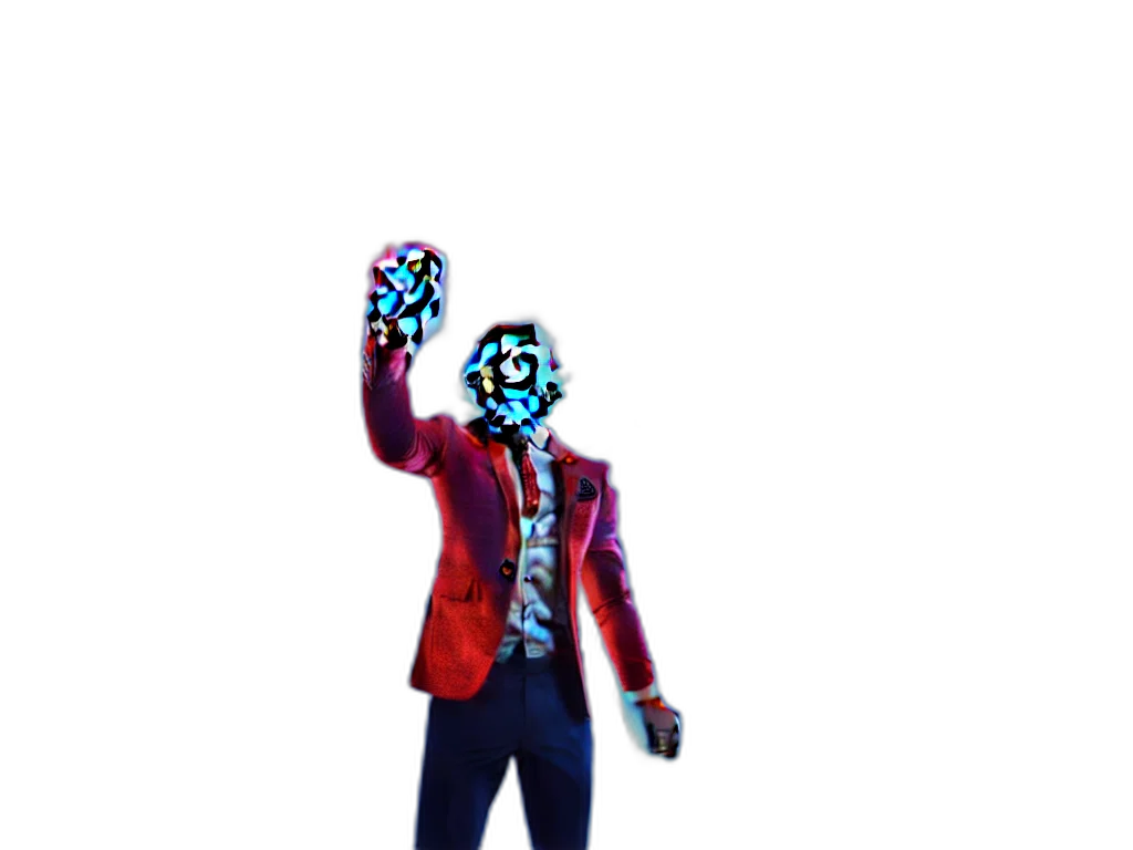 jacket, mask, robot, staff transparent PNG cut-out