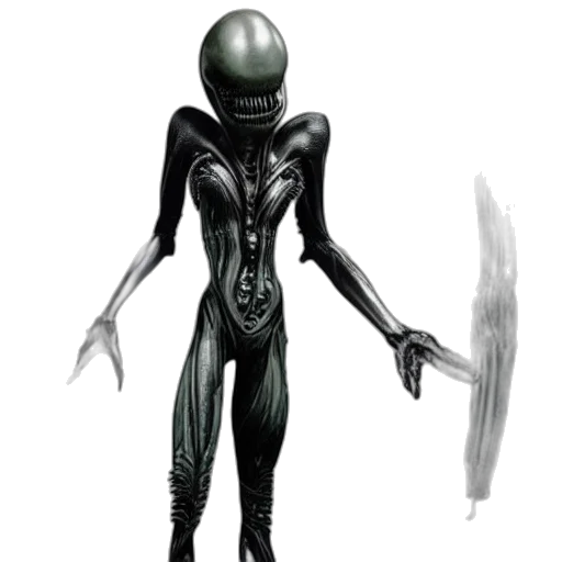 creature, robot, mask, staff, concept art, comic book art, fantasy art, 3d render transparent PNG cut-out