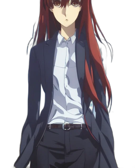 staff, dress, jacket, hair, anime, cartoon, concept art, pixel art transparent PNG cut-out