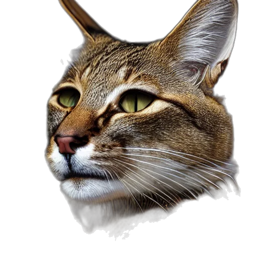 animal, face, creature, staff, photorealistic, 3d render, pixel art, concept art transparent PNG cut-out