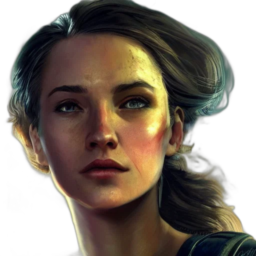 face, crown, photorealistic, fantasy art transparent PNG cut-out
