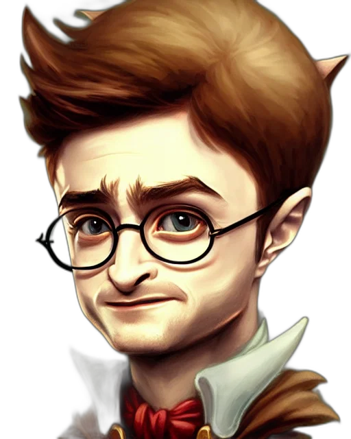 staff, face, cartoon, fantasy art, photorealistic, concept art, cute, little transparent PNG cut-out