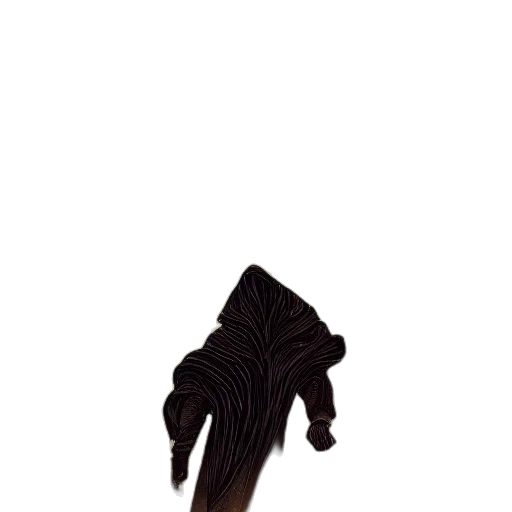 hair, staff, shoes, hat, 3d render, photorealistic, concept art, fantasy art transparent PNG cut-out