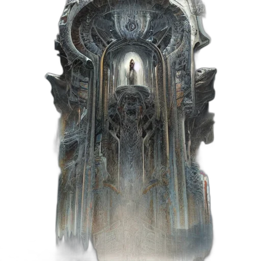 bottle, dress, sword, crown, concept art, fantasy art, 3d render, watercolor transparent PNG cut-out