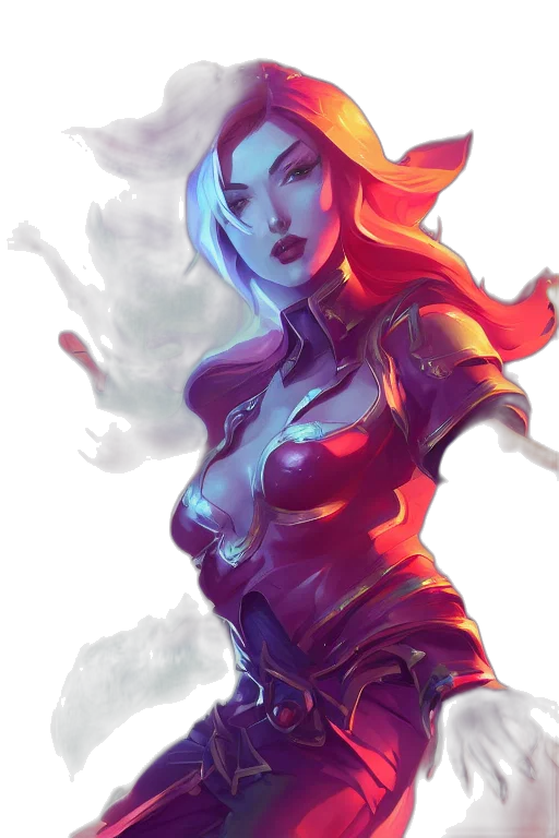 fantasy art, comic book art, concept art, watercolor transparent PNG cut-out