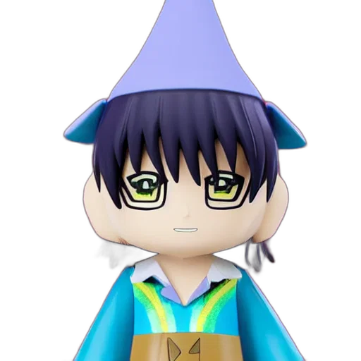 staff, hat, 3d render, cartoon transparent PNG cut-out