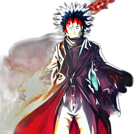 staff, sword, jacket, concept art transparent PNG cut-out