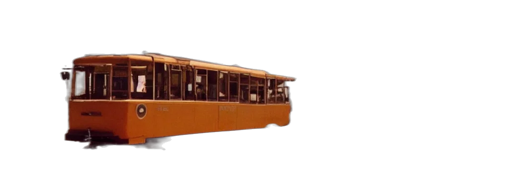 car, furniture, weapon, 3d render, concept art, photorealistic, 1970, tramway transparent PNG cut-out
