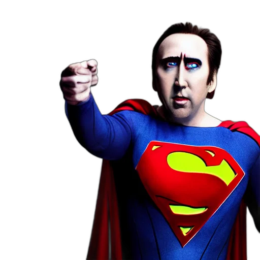 comic book art, nic, cage, vampire transparent PNG cut-out