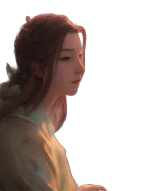 face, staff, crown, dragon, oil painting, concept art, fantasy art, photorealistic transparent PNG cut-out