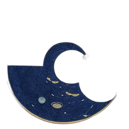 jewelry, outer space, solar, system, hokusai transparent PNG cut-out