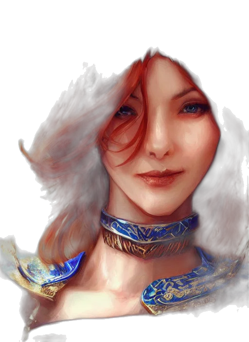 face, crown, mask, fantasy art transparent PNG cut-out