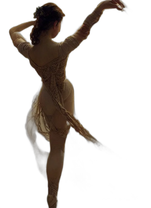 dress, staff, hair, mask transparent PNG cut-out