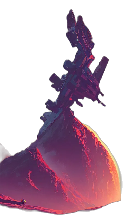 sword, weapon, bottle, staff, concept art, 3d render, fantasy art, cyberpunk transparent PNG cut-out