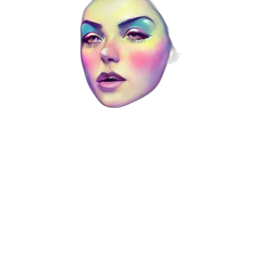 face, mask, hat, jewelry transparent PNG cut-out