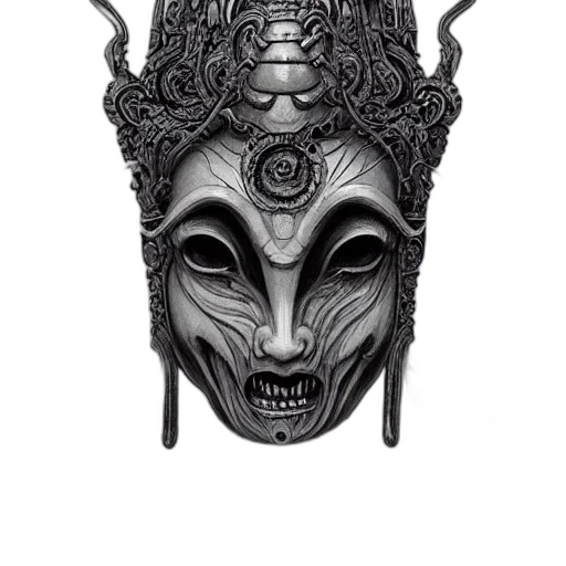 mask, crown, face, jewelry transparent PNG cut-out