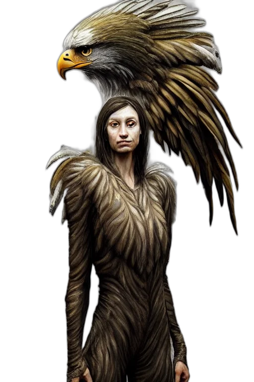 creature, animal, staff, face, fantasy art, concept art, photorealistic, comic book art transparent PNG cut-out