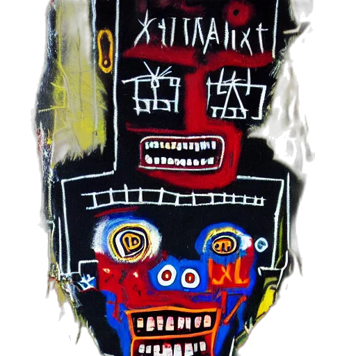mask, robot, face, jacket transparent PNG cut-out