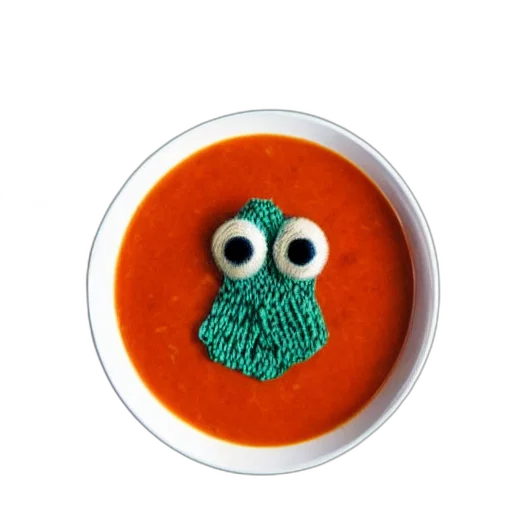 food, mask, hat, animal, 3d render, photorealistic, concept art, bowl transparent PNG cut-out