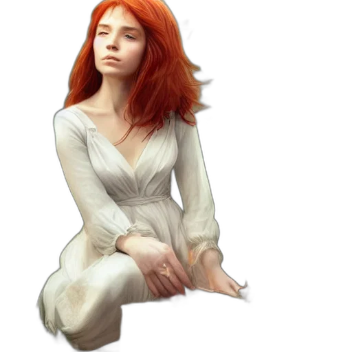 dress, fantasy art, concept art, photorealistic transparent PNG cut-out