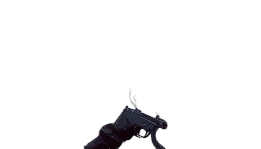 weapon, shoes, staff, mask transparent PNG cut-out