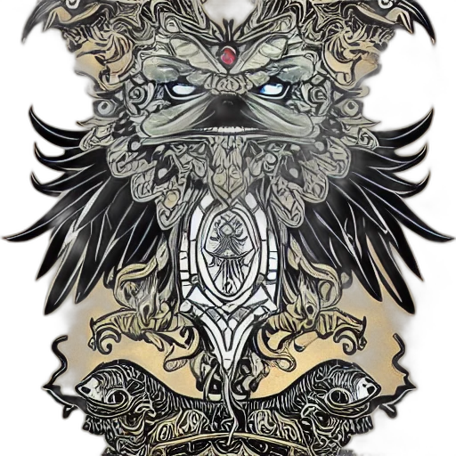 mask, fantasy art, concept art, comic book art transparent PNG cut-out