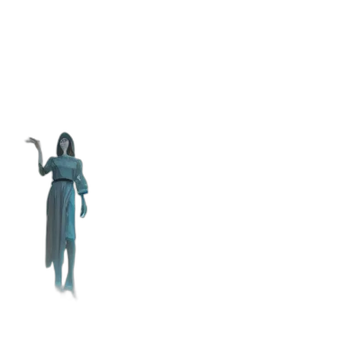sword, staff, robot, dress, concept art, 3d render, pixel art, fantasy art transparent PNG cut-out