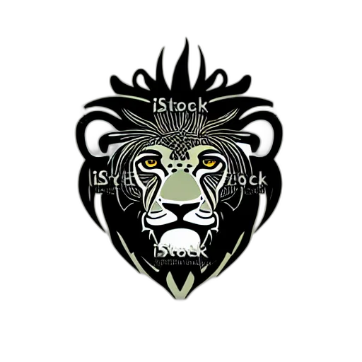 3d render, monochrome, dark, company, logo, mantara, designs, vector transparent PNG cut-out