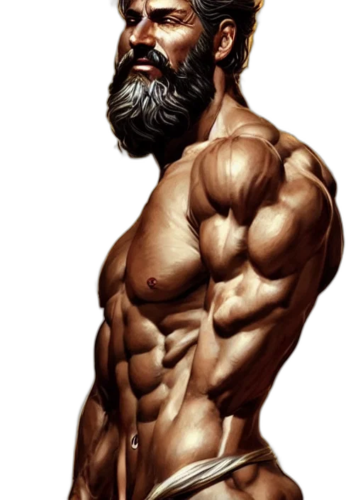 animal, face, comic book art, photorealistic, concept art, fantasy art, painted, portrait transparent PNG cut-out