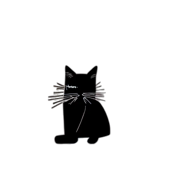 animal, creature, staff, hat, pixel art, cartoon, concept art, photorealistic transparent PNG cut-out