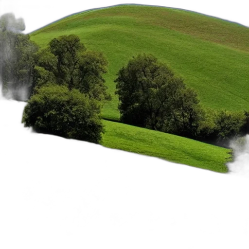 car, tree, hat, mask, photorealistic, 3d render, concept art, fantasy art transparent PNG cut-out