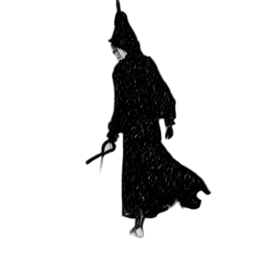 staff, hat, sword, umbrella, concept art, pixel art, fantasy art, comic book art transparent PNG cut-out