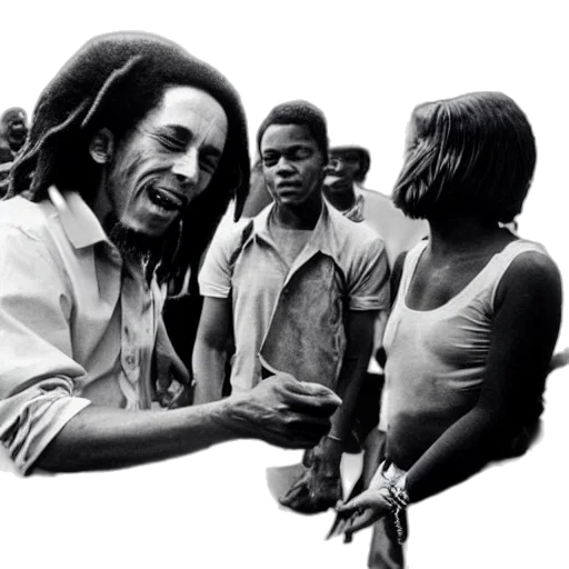 bob, marley, teaching, people transparent PNG cut-out