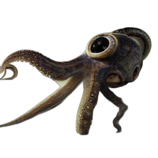 creature, staff, animal, mask transparent PNG cut-out