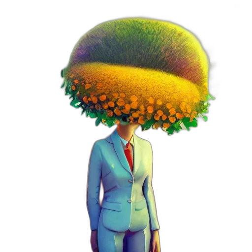 hat, crown, tree, staff transparent PNG cut-out