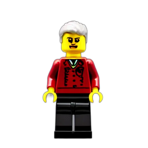 staff, jacket, face, 3d render transparent PNG cut-out