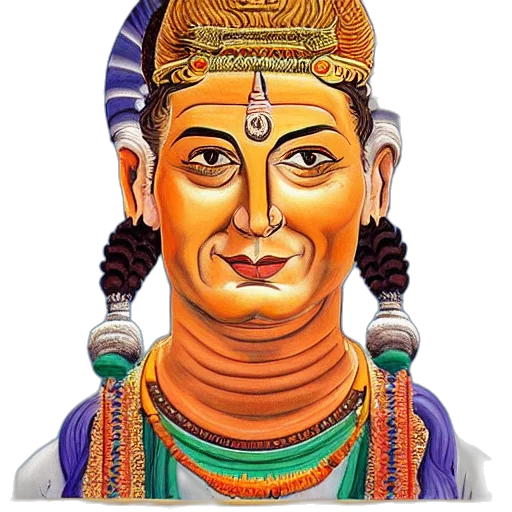 face, mask, staff, crown transparent PNG cut-out